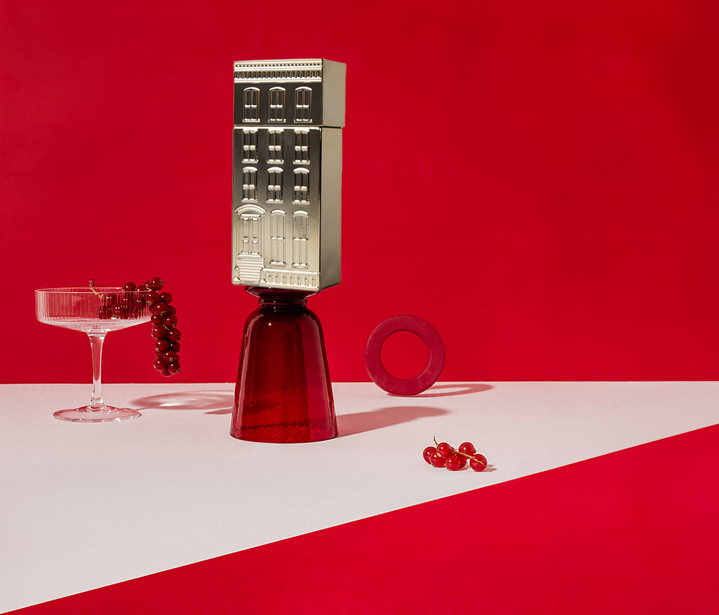 Sunset Over The Brownstone